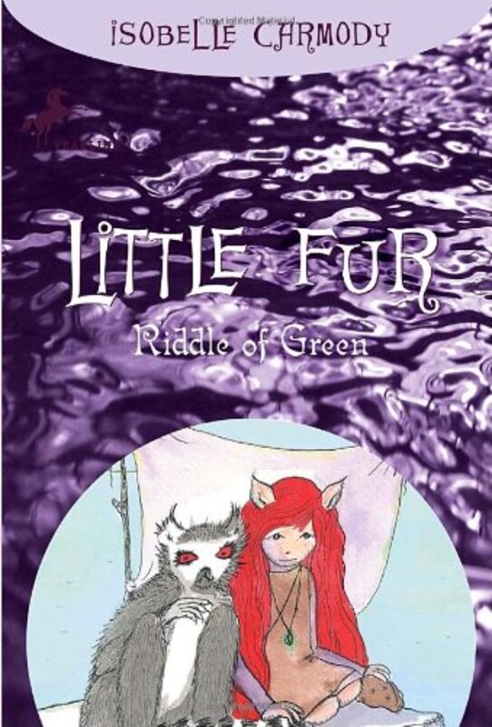 Book cover for "Riddle of Green" by Isobelle Carmody