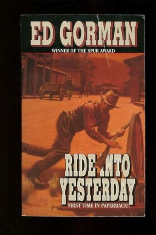 Book cover for "Ride Into Yesterday" by Ed Gorman