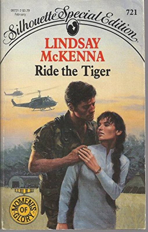 Book cover for "Ride The Tiger" by Lindsay McKenna
