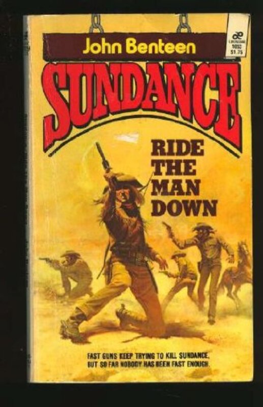 Book cover for "Ride the Man Down" by Ben Haas