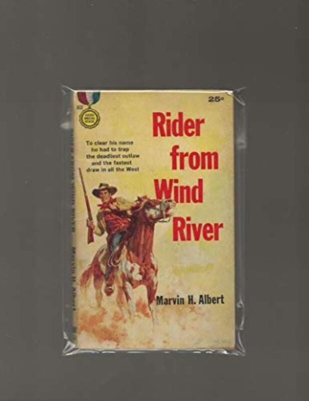 Book cover for "Rider From Wind River" by Marvin H Albert