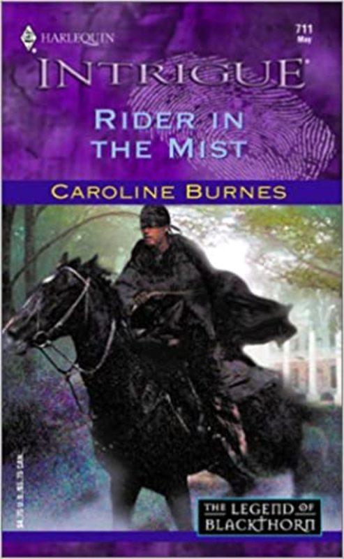 Book cover for "Rider In The Mist" by Carolyn Haines