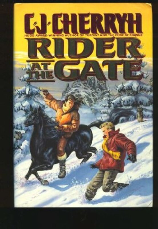 Book cover for "Rider at the Gate" by CJ Cherryh