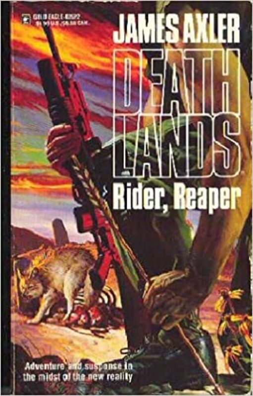 Book cover for "Rider, Reaper" by James Axler