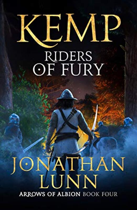 Book cover for "Riders of Fury" by Jonathan Lunn