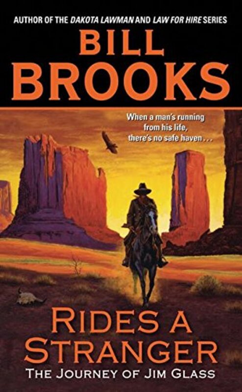 Book cover for "Rides a Stranger" by Bill Brooks