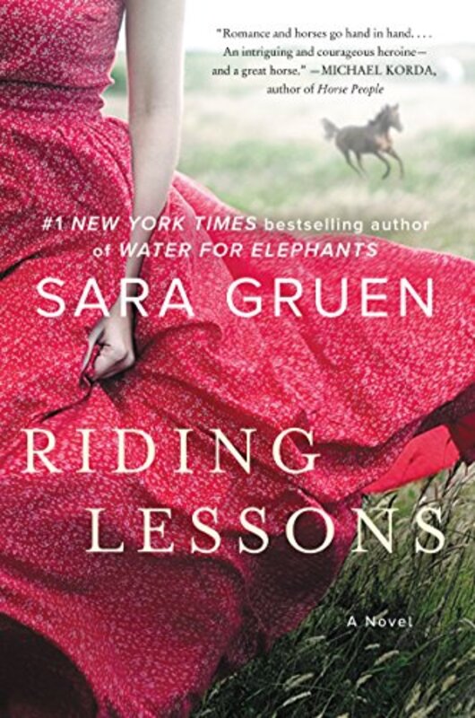 Book cover for "Riding Lessons" by Sara Gruen