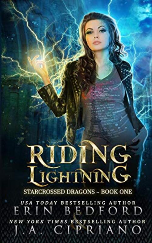 Book cover for "Riding Lightning" by JA Cipriano