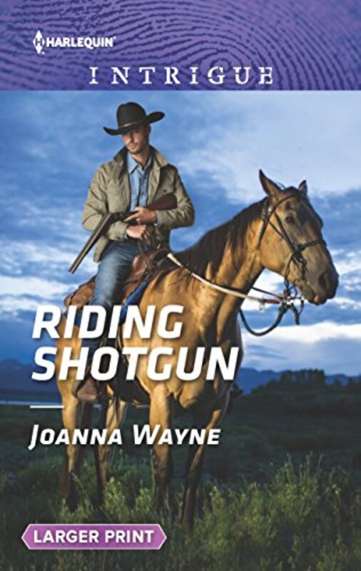 Book cover for "Riding Shotgun" by Joanna Wayne