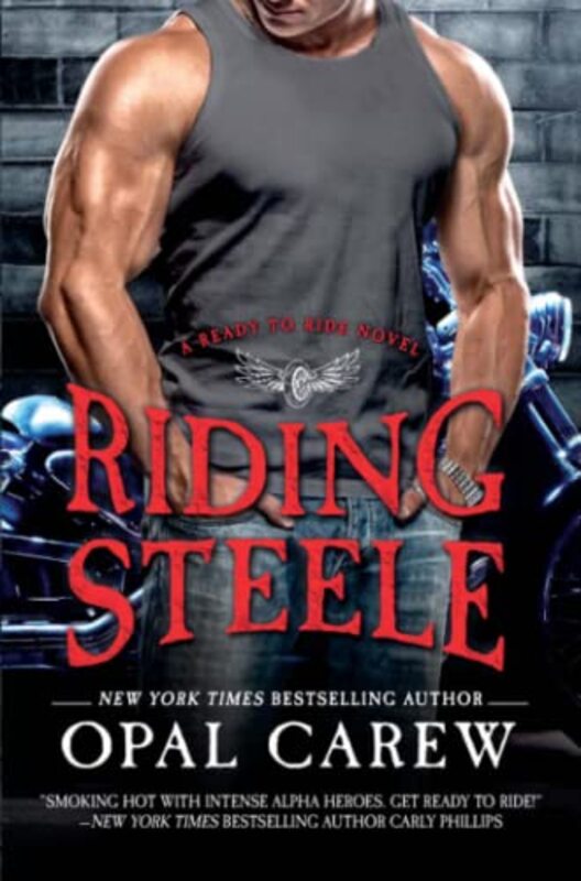 Book cover for "Riding Steele" by Opal Carew