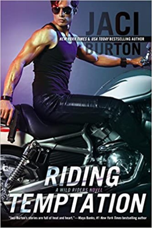 Book cover for "Riding Temptation" by Jaci Burton