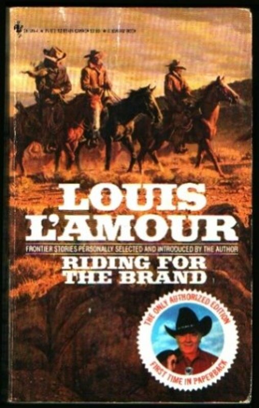 Book cover for "Riding for the Brand" by Louis LAmour