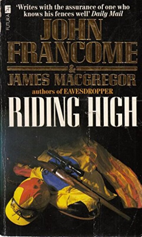 Book cover for "Riding high" by John Francome