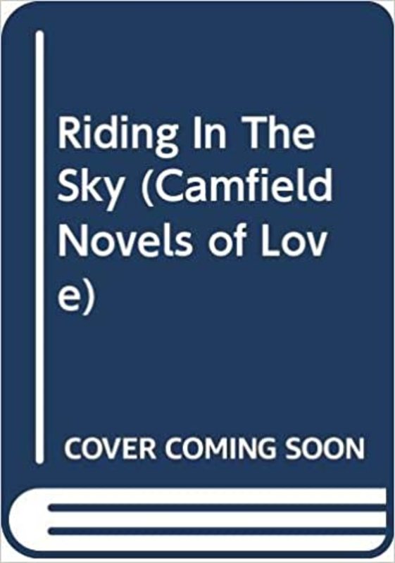 Book cover for "Riding in the Sky" by Barbara Cartland