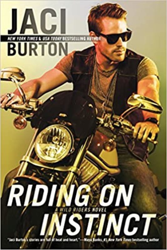 Book cover for "Riding on Instinct" by Jaci Burton