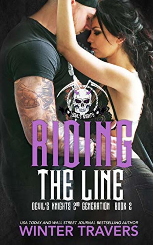 Book cover for "Riding the Line" by Winter Travers