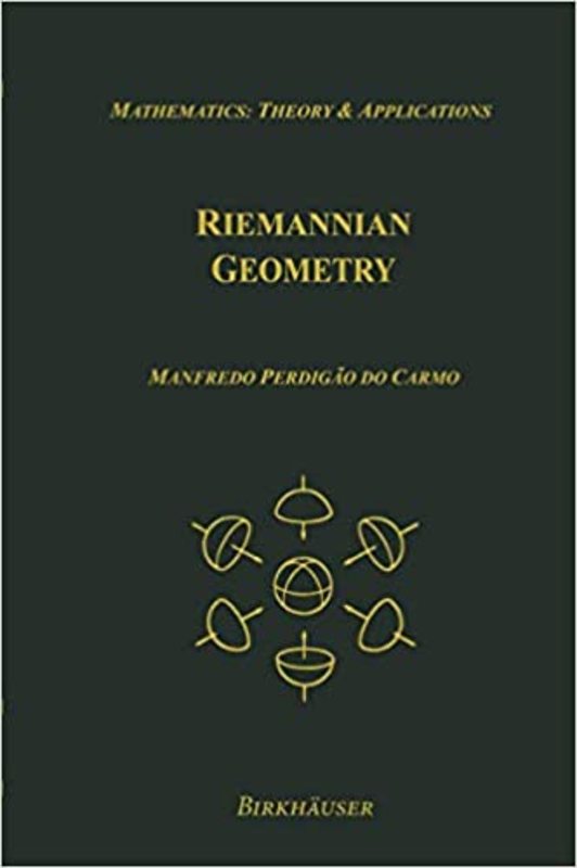 Book cover for "Riemannian Geometry" by Manfredo Perdigao do Carmo