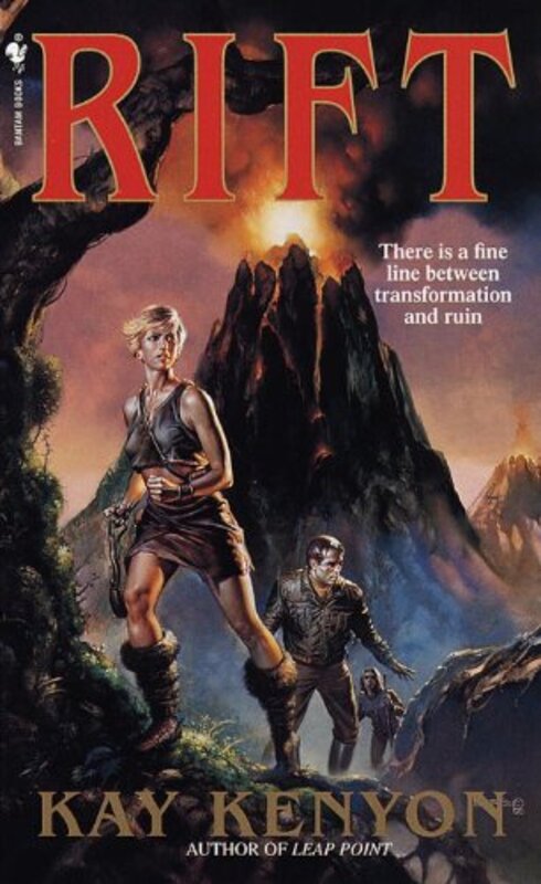 Book cover for "Rift" by Kay Kenyon