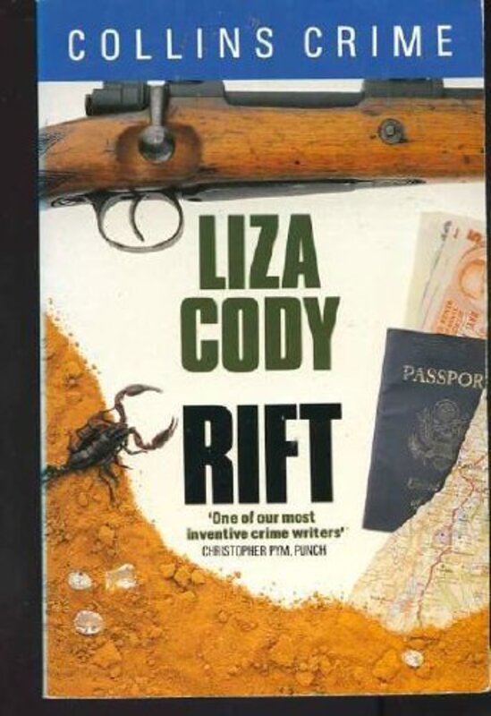 Book cover for "Rift" by Liza Cody