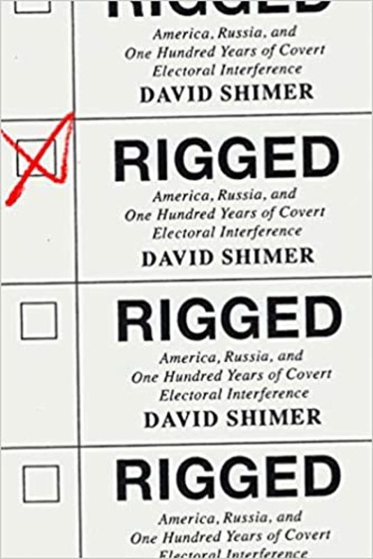Book cover for "Rigged" by David Shimer