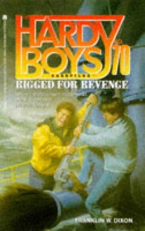 Book cover for "Rigged for Revenge" by Franklin W Dixon