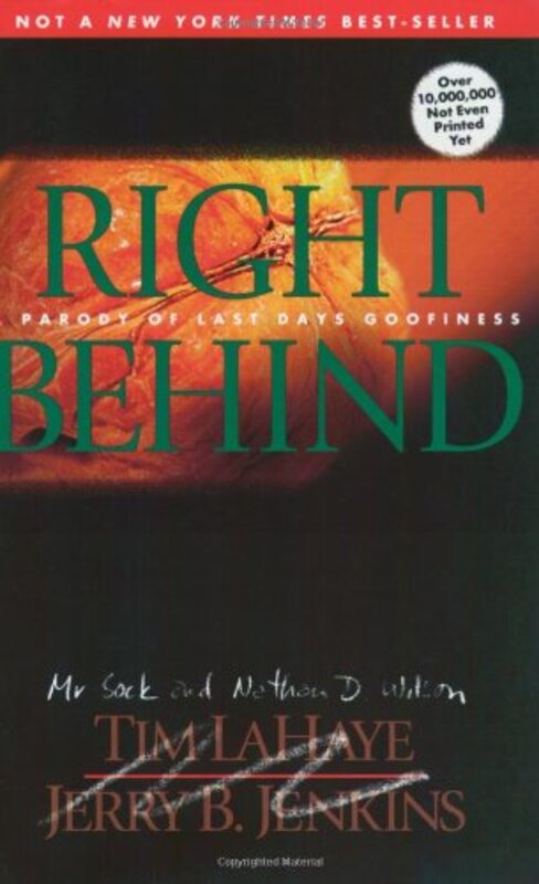Book cover for "Right Behind" by ND Wilson