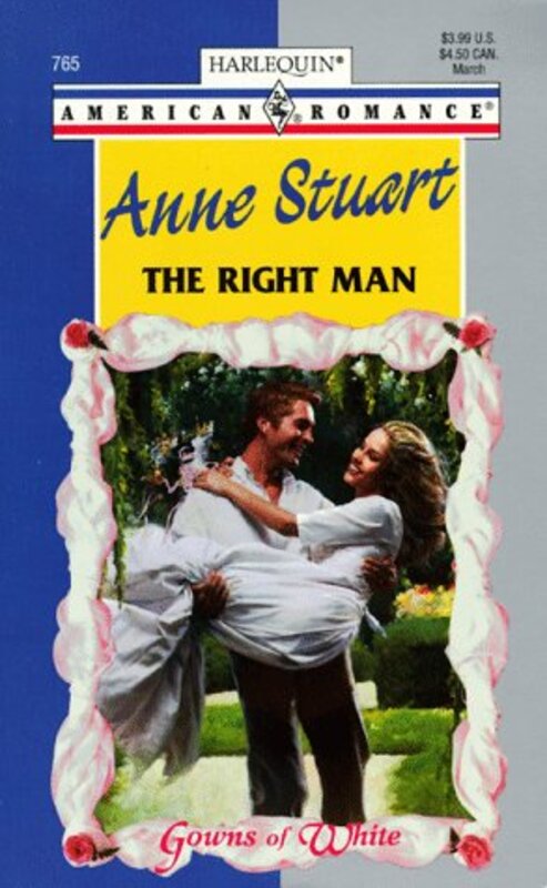 Book cover for "Right Man" by Anne Stuart