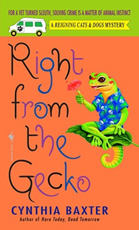 Book cover for "Right from the Gecko" by Cynthia Baxter