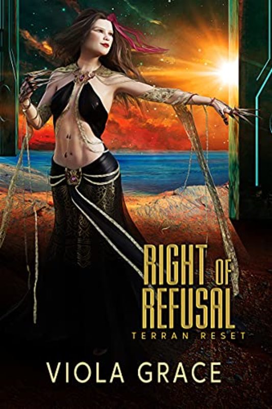 Book cover for "Right of Refusal" by Viola Grace