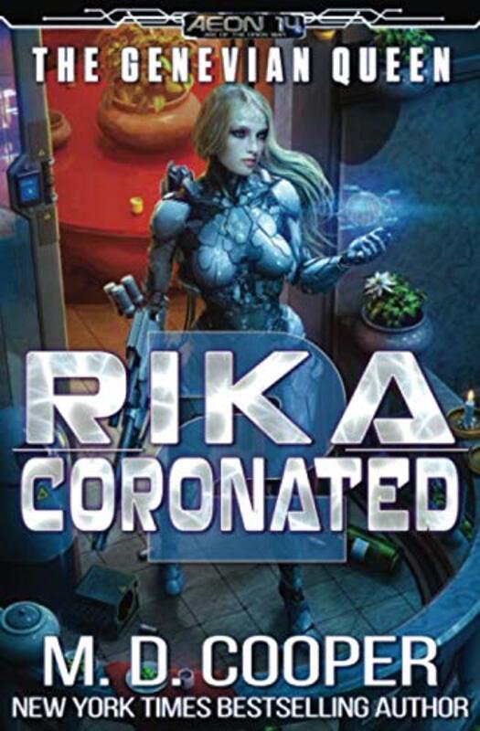 Book cover for "Rika Coronated" by MD Cooper