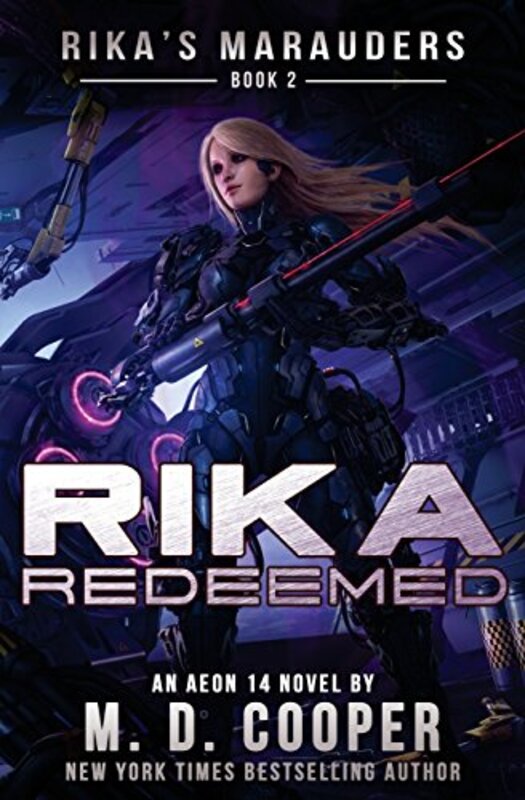 Book cover for "Rika Redeemed" by MD Cooper