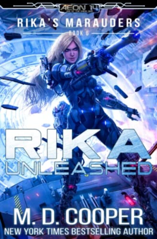 Book cover for "Rika Unleashed" by MD Cooper