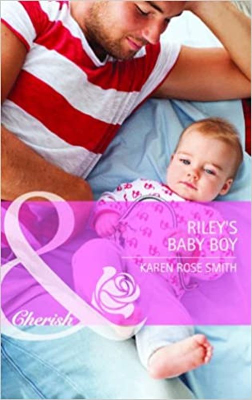 Book cover for "Riley's Baby Boy" by Karen Rose Smith