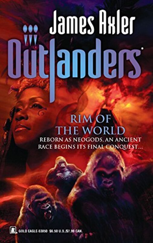 Book cover for "Rim of the World" by James Axler