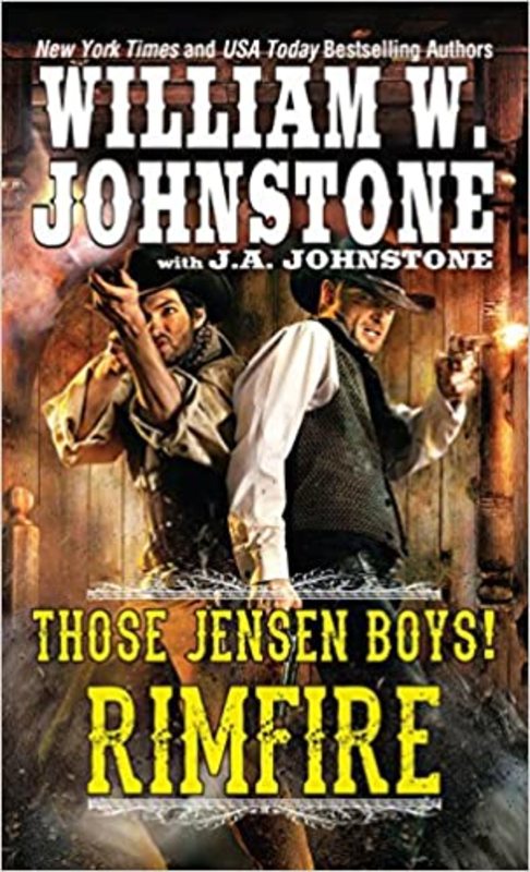 Book cover for "Rimfire" by J A Johnstone