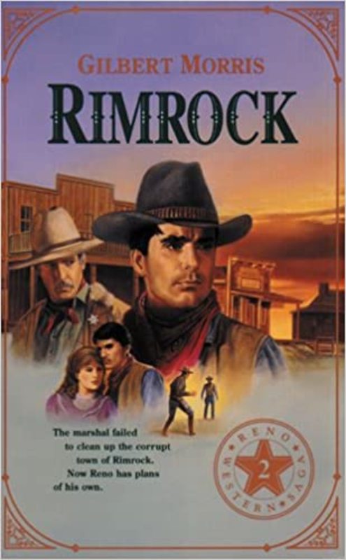 Book cover for "Rimrock" by Gilbert Morris