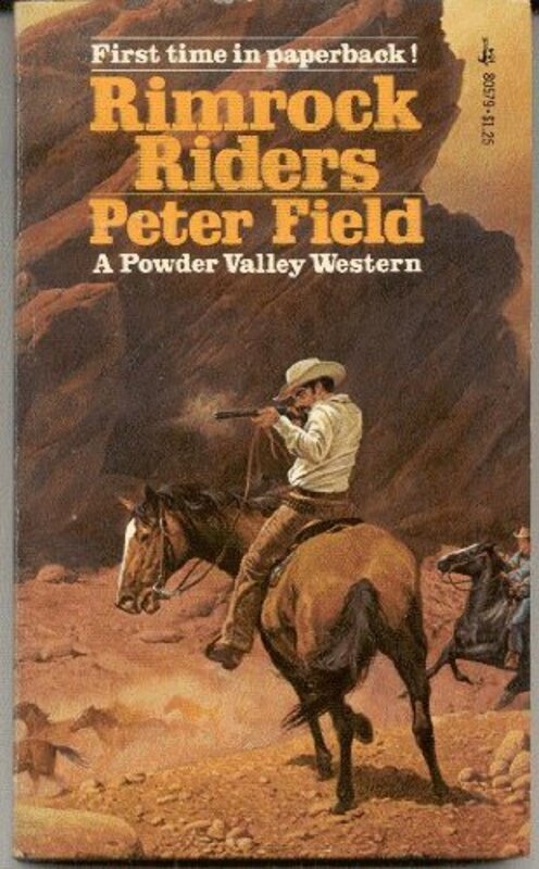 Book cover for "Rimrock Riders" by Davis Dresser