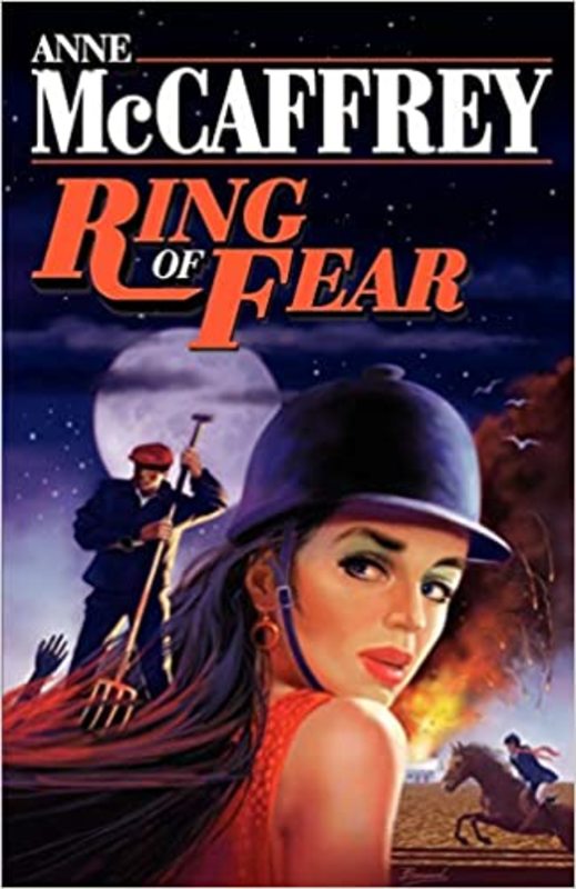 Book cover for "Ring of Fear" by Anne McCaffrey