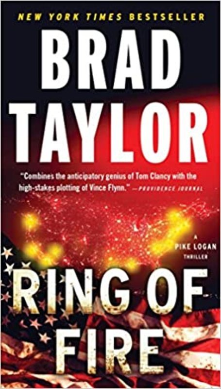 Book cover for "Ring of Fire" by Brad Taylor
