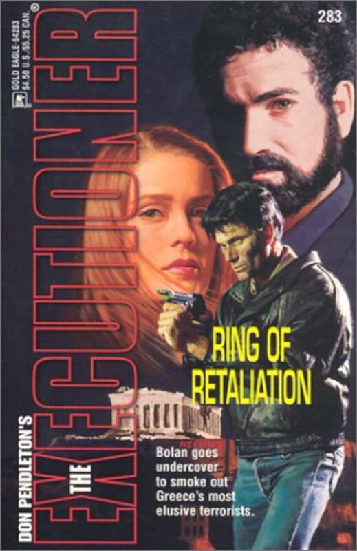 Book cover for "Ring of Retaliation" by Don Pendleton