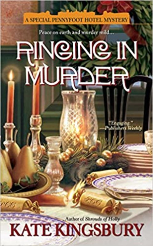 Book cover for "Ringing in Murder" by Kate Kingsbury