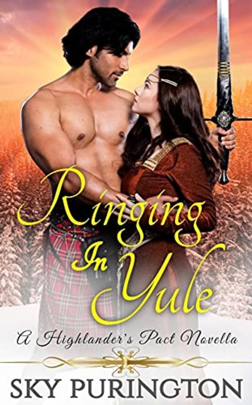 Book cover for "Ringing in Yule" by Sky Purington