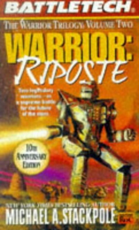 Book cover for "Riposte" by Michael A Stackpole