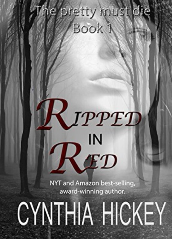 Book cover for "Ripped in Red" by Cynthia Hickey