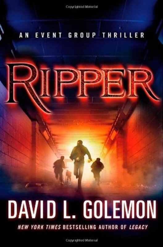 Book cover for "Ripper" by David Lynn Golemon