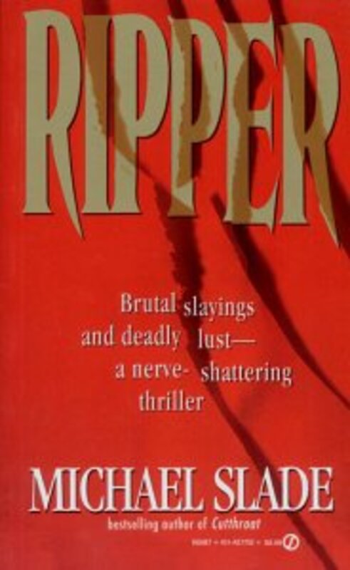 Book cover for "Ripper" by Michael Slade