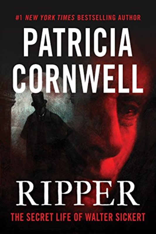 Book cover for "Ripper" by Patricia Cornwell