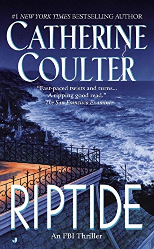 Book cover for "Riptide" by Catherine Coulter