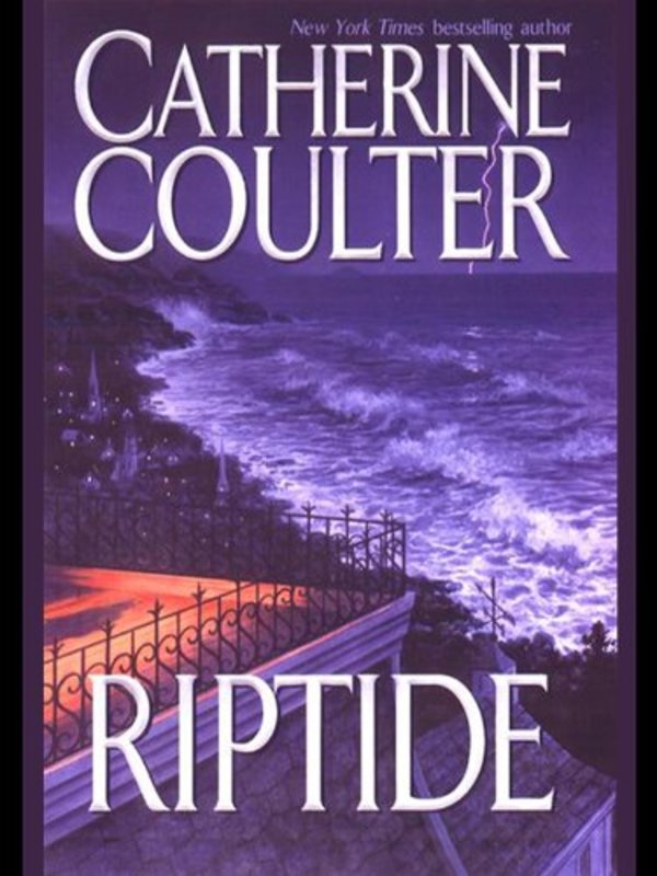 Book cover for "Riptide" by Catherine Coulter