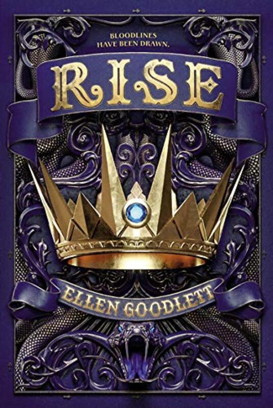 Book cover for "Rise" by Ellen Goodlett